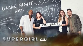 Supergirl Game Night with Supergirl: 360° Video | Melissa Benoist, Chyler Leigh & More