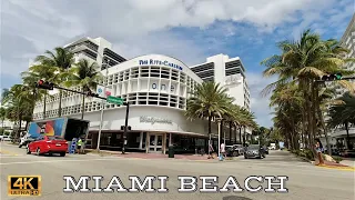 Driving Miami Beach 4K