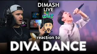 Dimash Kudiabergen Reaction The Diva Dance (HE WENT THERE!) | Dereck Reacts