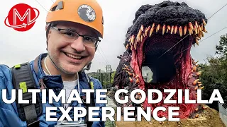 Godzilla Zipline, Museum, and Food in Japan | World First!