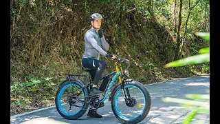 Keteles K800 PRO electric bike 2000W Dual Motor E-bike 48V 23AH Full Suspension 26in Fat Tire