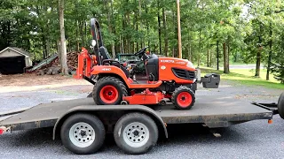 What Size Trailer for a BX (Subcompact Tractor)
