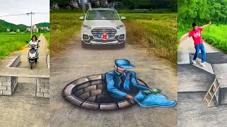 3D Art Painting For Funny and Dog Prank