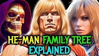 9 (Every) Insanely Powerful He-Man Family Members - Explained - Entire He-Man Family Tree - Explored