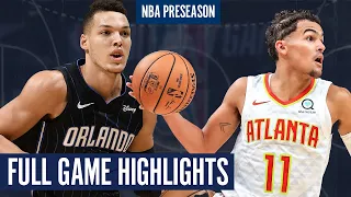 ORLANDO MAGIC vs ATLANTA HAWKS - FULL GAME HIGHLIGHTS | 2020 NBA PRESEASON