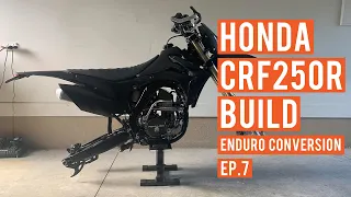 Honda CRF250R build Ep.7 (new plastics)