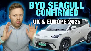 BYD Seagull CONFIRMED for UK & Europe 2025