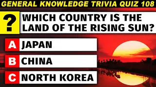 Test Your Knowledge Quiz - 50 Trivia Questions - General Knowledge And Culture Part 108