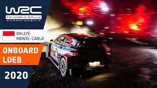 WRC - Rallye Monte-Carlo 2020: ONBOARD Sébastien Loeb