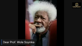 Dear Prof  Wole Soyinka (A roadside poet advises a Nobel Laureate)