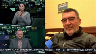 Виступ Секретаря РНБО України О. Данілова в ефірі національного телемарафону 07.04.2022