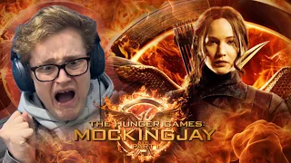 I watched THE HUNGER GAMES for the FIRST TIME and it's EMOTIONAL (Mockingjay Part One REACTION)