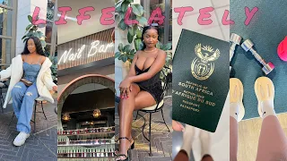 #vlog :Girls night in,gym,new nails,I got my passport!😁 lunch date&more! | South African YouTuber