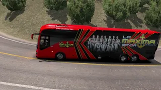 SKIN PARA VOLVO 9800 DBMX LA MAXIMA BANDA