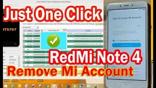 Just one click to skip remove RedMi Note4 ( MTK )mi account