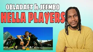 OBLADAET & JEEMBO - HELLA PLAYERS |  РЕАКЦИЯ ИНОСТРАНЦА