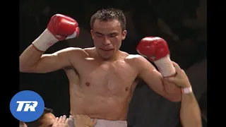 Juan Manuel Marquez vs Manuel Medina | FREE FIGHT | Marquez Gains His 1st Championship Belt