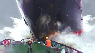 Biggest Ship Collisions and Mistakes Caught On Camera !