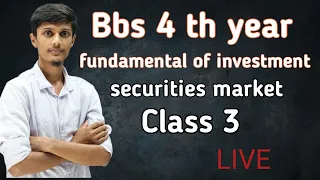 Bbs 4 th year investment Security market old is gold problem solved class 3