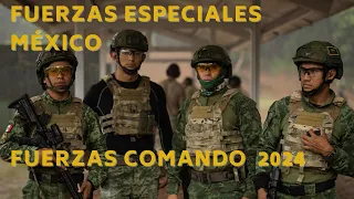 Fuerzas especiales MEXICANAS en la competencia Fuerzas Comando 2024