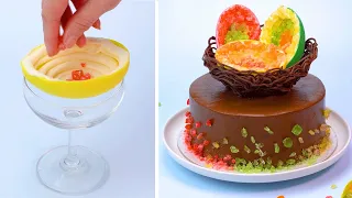 10+ Perfect Colorful Cake Decoration With Rock | Most Satisfying Cake Decorating Recipe