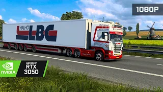 Euro Truck Simulator 2 RTX 3050 4GB Ultra Settings