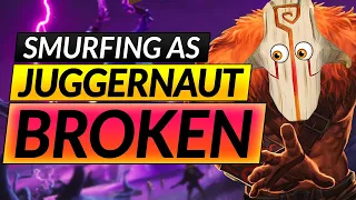 How to RANK UP with EVERY HERO - JUGGERNAUT CARRY SMURF Tips and Tricks - Dota 2 Guide
