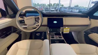 2023 Land Rover Range Rover p400 SE - Interior super luxurious