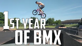 1ST YEAR OF BMX - BMX Progression - Brock Nielsen