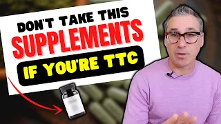 Fertility supplements you should AVOID | Supplements to avoid to get pregnant fast!