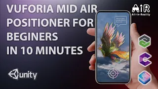 Getting Started With Vuforia AR - Mid Air Targets in Unity 2022 for Beginners (ARCore, ARKit)