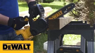 DEWALT 20V MAX* XR® Compact 12 in. Cordless Chainsaw Kit (DCCS620P1)