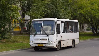 Автобус ПАЗ-320302-08 (АР 248 22). Покатушки по Новоалтайску/Bus PAZ-320302-08.A trip to Novoaltaysk