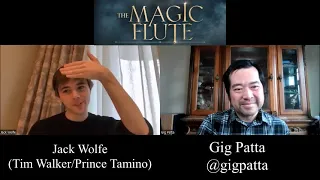 Jack Wolfe Interview for The Magic Flute