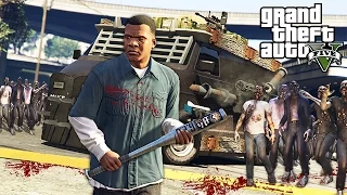 ZOMBIE APOCALYPSE!! (GTA 5 Mods)