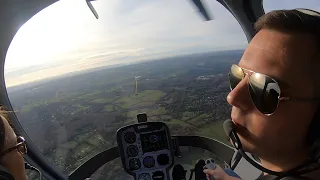 Helicopter Flight - Pub Landing - Isle of White