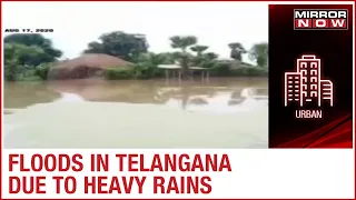 Four missing after raft capsizes in Telangana; Heavy rains wreak havoc in low-lying areas