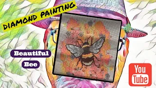 Unboxing A Cute Bumble Bee Diamond Painting From Amazon!