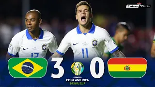 Brasil 3 x 0 Bolivia ● 2019 Copa América Extended Goals & Highlights HD