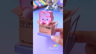 BT21 cooky Rolling Stamp (BTS) #shorts #tonniartandcraft #art #love #craft #youtubeshorts #bts