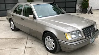 1994 Mercedes-Benz E320 W124 in Amazing Condition (Walk Around and Start Up)