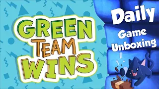 Green Team Wins - Daily Game Unboxing