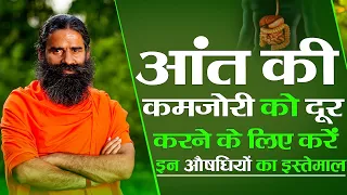 आंत की कमजोरी को दूर करने के लिए करें इन औषधियों का इस्तेमाल || Swami Ramdev