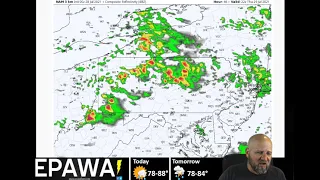 Daily forecast video Wednesday July 28th, 2021