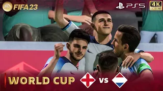 FIFA 23 | World Cup Gameplay | England vs. Netherlands | PS5™ 4K 60FPS