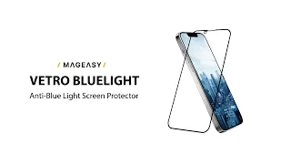 VETRO BLUELIGHT Anti-Blue Light Screen Protector for iPhone 14 | MAGEASY |