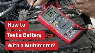 How to test a car battery with a multimeter (voltage + cold cranking)