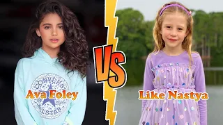 Ava Foley VS Like Nastya Transformation 👑 New Stars From Baby To 2024