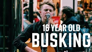 BUSKING IN LONDON AS A 16 YEAR OLD - DAY OF BUSKING