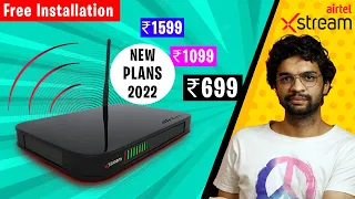 Airtel Xstream Fiber Plans 2022 |🔥 Free Installation and Router!